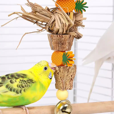 Natural Grass Bird Chew Toy