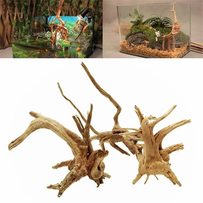 Driftwood Stump Aquarium Decor