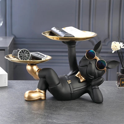Bulldog Figurine Statue