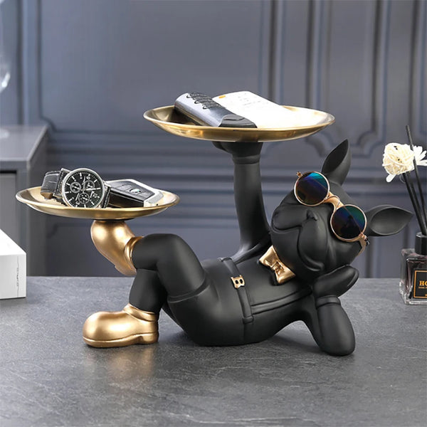 Bulldog Figurine Statue