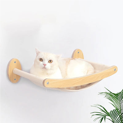 Cat Wall Shelf with Hammock