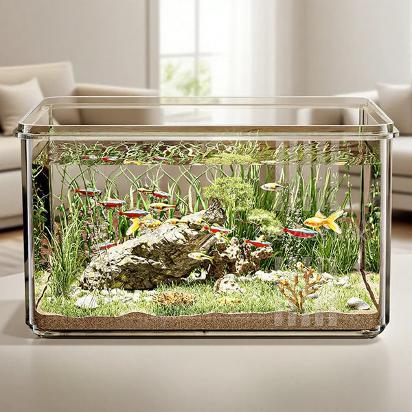 Clear Desktop Fish Tank