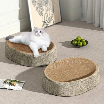 2-in-1 Cat Scratcher & Self-Groomer