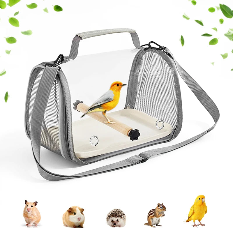Portable Bird Travel Carrier