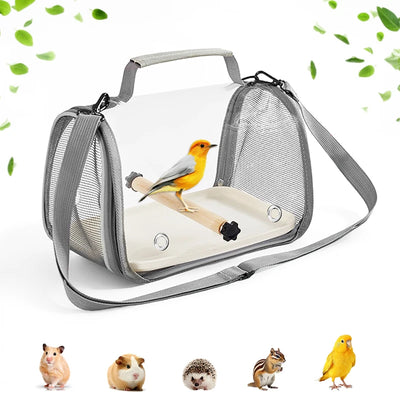 Portable Bird Travel Carrier