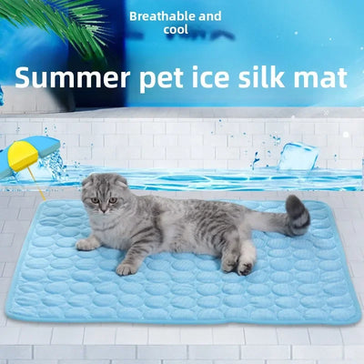 Breathable Ice-Silk Pet Mat