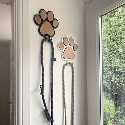 Wooden Dog Leash Wall Hanger