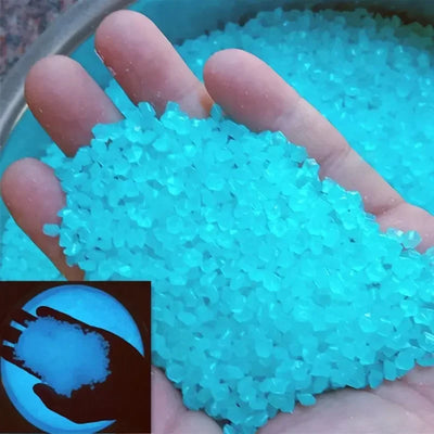 Glow-in-the-Dark Aquarium Pebbles