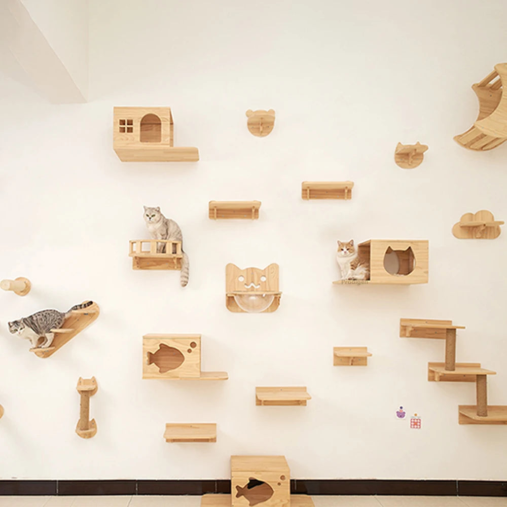 Floating Cat Wall Perch