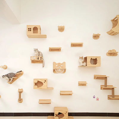 Floating Cat Wall Perch