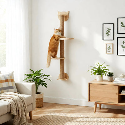 Cat Scratching Post with Wall Perches