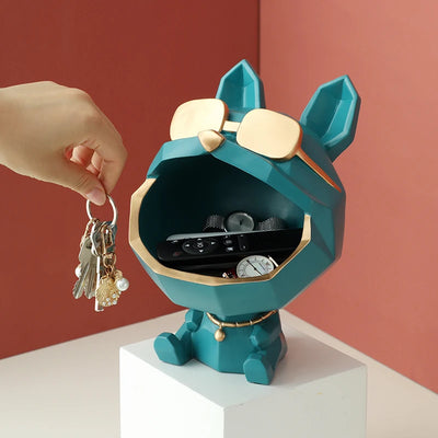 Funny Big-Mouth Dog Statue