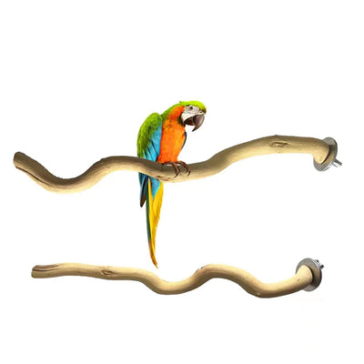 Natural Wood Branch Perch