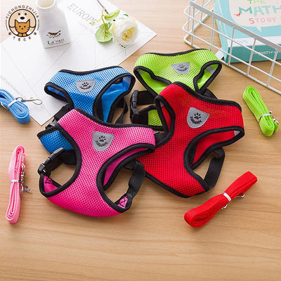 Adjustable Pet Walking Vest Harness