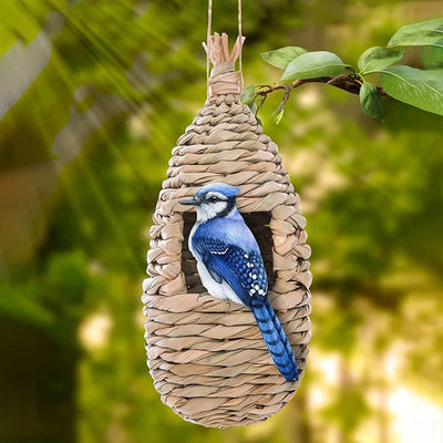 Hand-Woven Bird House
