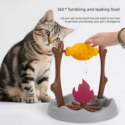 Spinning Treat Puzzle Toy
