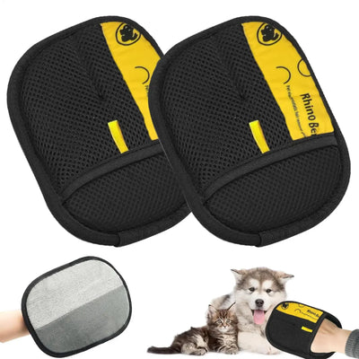 Pet Hair Removal Grooming Gloves