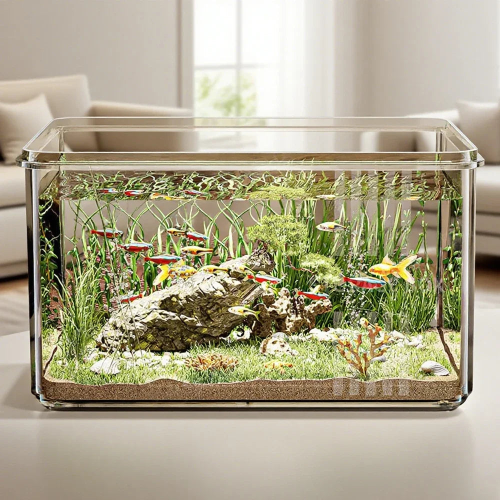 Clear Desktop Fish Tank
