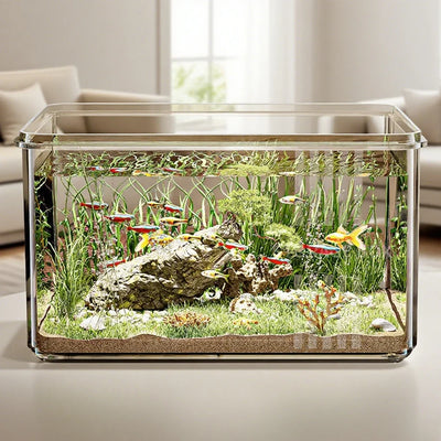 Clear Desktop Fish Tank