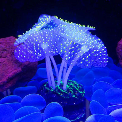 Glow Silicone Aquarium Decor