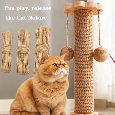 Natural Sisal Rope for Cat Scratchers